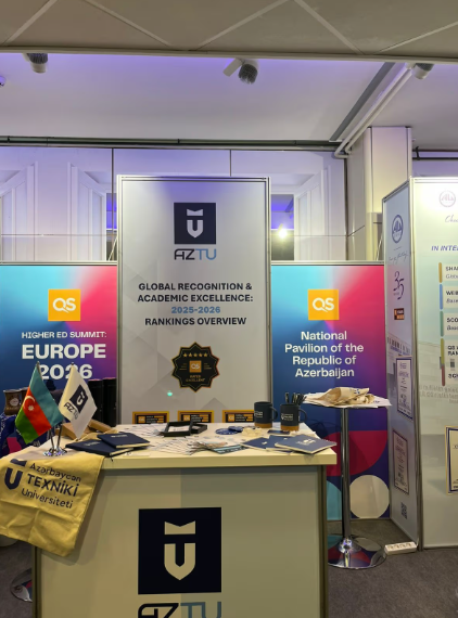 AzTU “QS Higher Ed Summit: Europe 2026” sammitində təmsil olunur - FOTOLAR